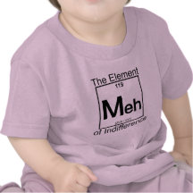 Camisetas del niño del elemento MEH