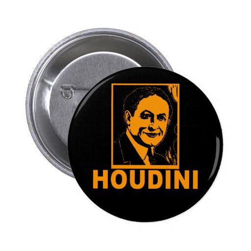 Camisetas del poster de Harry Houdini, tazas, rega Pin