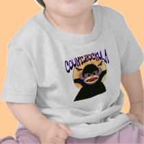 Camisetas del sockula de la cuenta del mono del ca camisetas