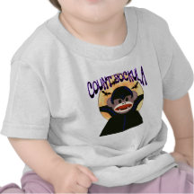 Camisetas del sockula de la cuenta del mono del ca