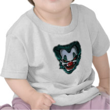 Camisetas divertidas del payaso malvado