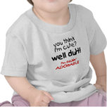 Camisetas divertido adorable del bebé de Frickin