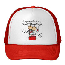 Camisetas dulces y regalos de un boda gorro de camionero