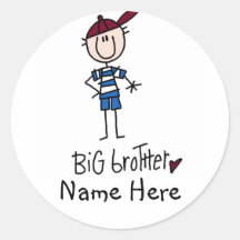 Camisetas personalizadas y regalos de hermano mayo etiquetas  