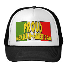 Camisetas/regalos Mexian-Americanos orgullosos de  Gorros