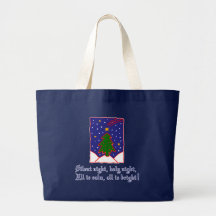 Camisetas silenciosas del villancico del navidad d bolsa