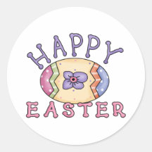 Camisetas y regalos adorables del huevo de Pascua  Pegatina Redonda