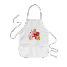 Camisetas y regalos animales de los niños delantales