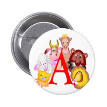 Camisetas y regalos animales de los niños pins