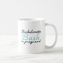 Camisetas y regalos azules del golpe de Bacheloret Taza