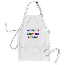 Camisetas y regalos brillantes del Papaw del Mejor Delantales