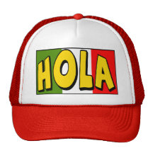 Camisetas y regalos de Cinco de Mayo Hola Gorro De Camionero