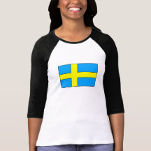 Camisetas y regalos de la bandera de Suecia