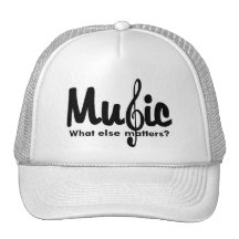 Camisetas y regalos de la música gorro de camionero