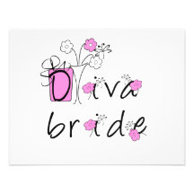 Camisetas y regalos de la novia de la diva anuncio
