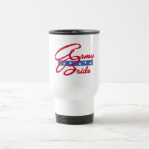 Camisetas y regalos de la novia del ejército taza