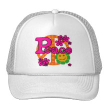 camisetas y regalos de la paz del estilo 60s gorras de camionero