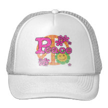 Camisetas y regalos de la paz del vintage gorros  