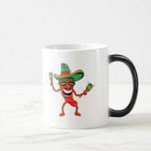 Camisetas y regalos de la pimienta de chile de Cin Taza De Café