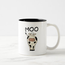 Camisetas y regalos de la vaca del MOO Taza De Café