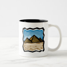 Camisetas y regalos de las pirámides taza de café