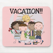 Camisetas y regalos de las VACACIONES Alfombrilla De Raton