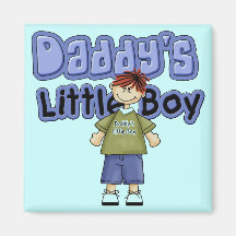 Camisetas y regalos de Little Boy del papá Imán Para Frigorifico