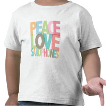 Camisetas y regalos de los saxofones del amor de l