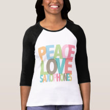 Camisetas y regalos de los saxofones del amor de l