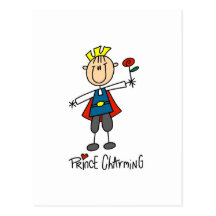 Camisetas y regalos de príncipe el encantar postal