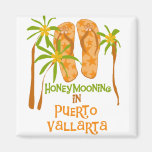 Camisetas y regalos de Puerto Vallarta de la luna  Imán De Nevera