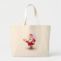 Camisetas y regalos de Sant Claus Bolsas Lienzo