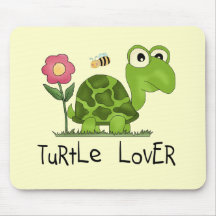 Camisetas y regalos del amante de la tortuga tapete de ratón