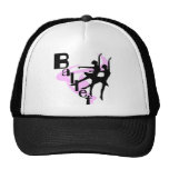 Camisetas y regalos del ballet de la silueta gorro