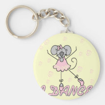 Camisetas y regalos del ballet del ratón llaveros