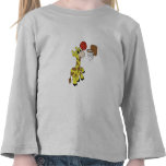 Camisetas y regalos del baloncesto de la jirafa