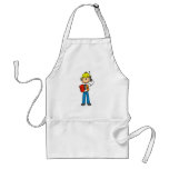 Camisetas y regalos del capataz de la construcción delantal