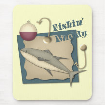 Camisetas y regalos del compinche de la pesca alfombrillas de raton