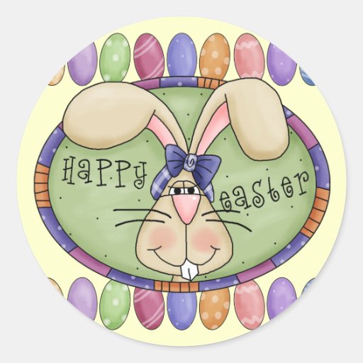 Camisetas y regalos del conejito de pascua etiqueta