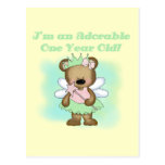 Camisetas y regalos del cumpleaños del oso del áng postal