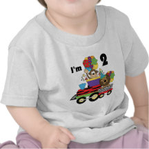 Camisetas y regalos del cumpleaños del tren de la 