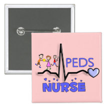 Camisetas y regalos del diseño de la ENFERMERA QRS Pin