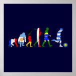 Camisetas y regalos del fútbol de Uruguay Posters