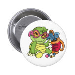 Camisetas y regalos del golfista de la tortuga del pins