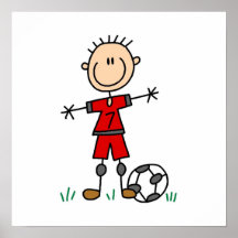 Camisetas y regalos del jugador de fútbol del unif impresiones