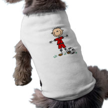 Camisetas y regalos del jugador de fútbol del unif camiseta de perrito