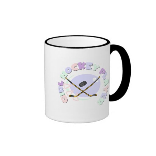 Camisetas y regalos del jugador de hockey del chic tazas de café