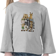 Camisetas y regalos del muchacho del safari