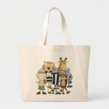 Camisetas y regalos del muchacho del safari bolsa de mano