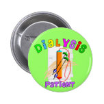 Camisetas y regalos del paciente de diálisis pins